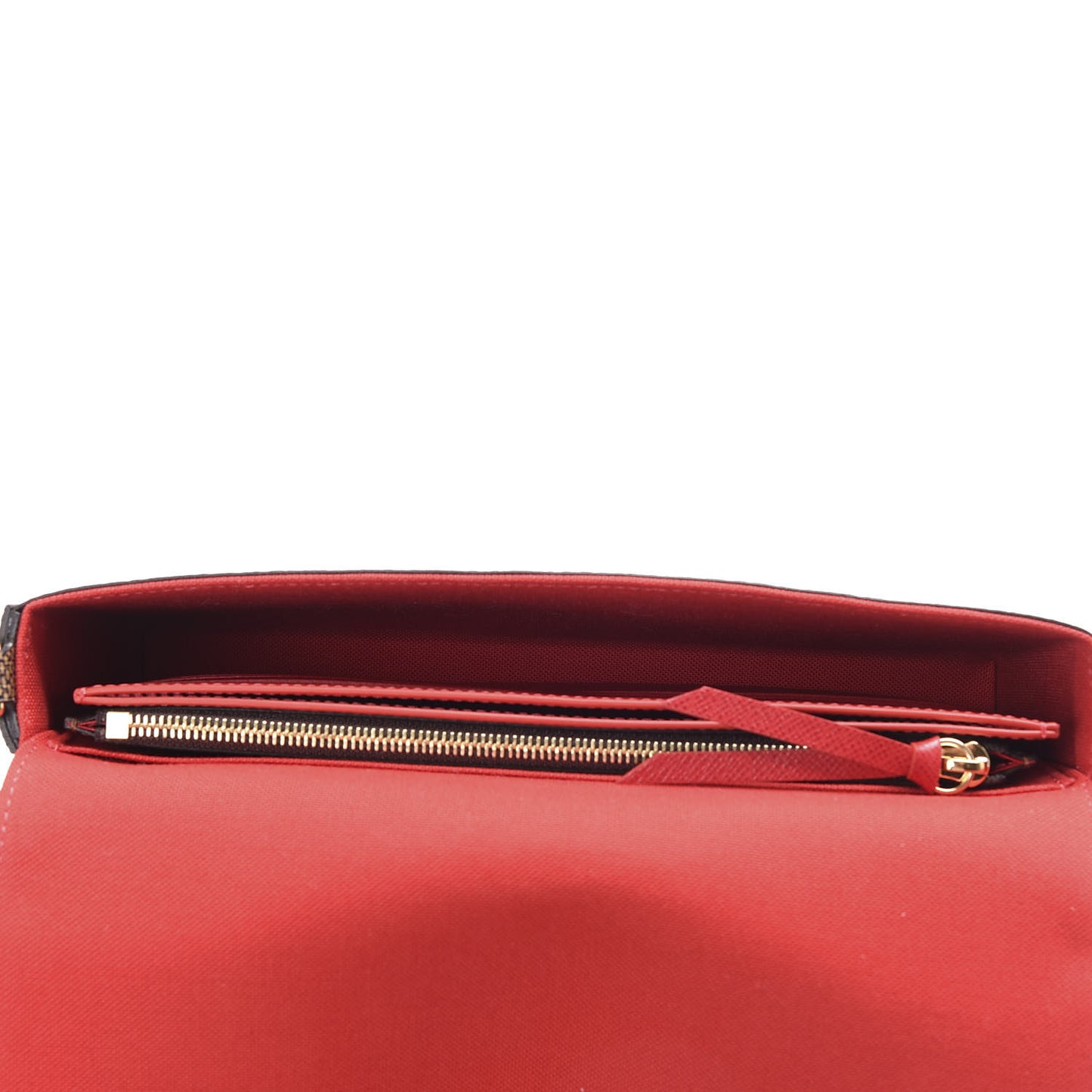 Damier Ebene Pochette Felicie Chain Wallet