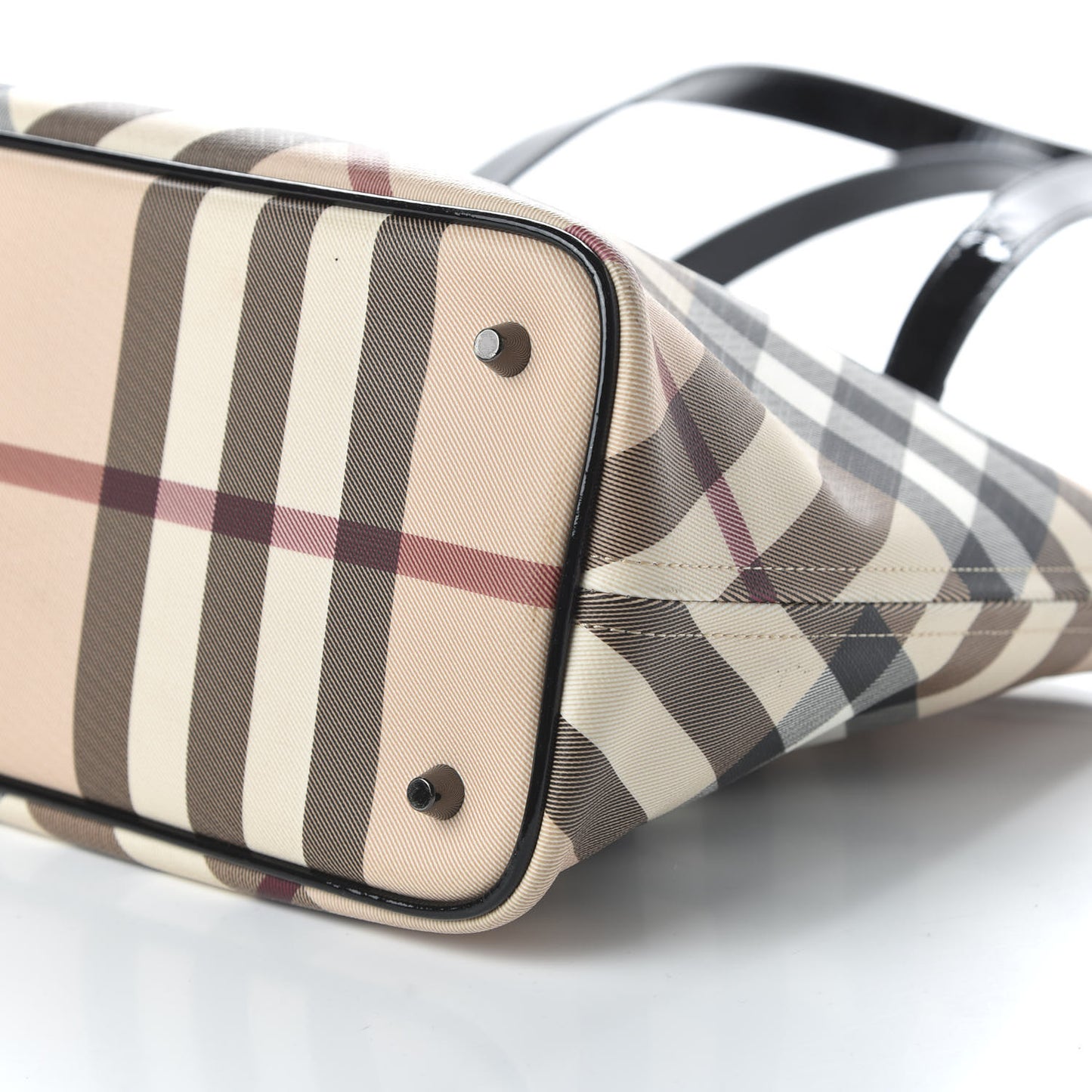 Supernova Check Regent Tote Black