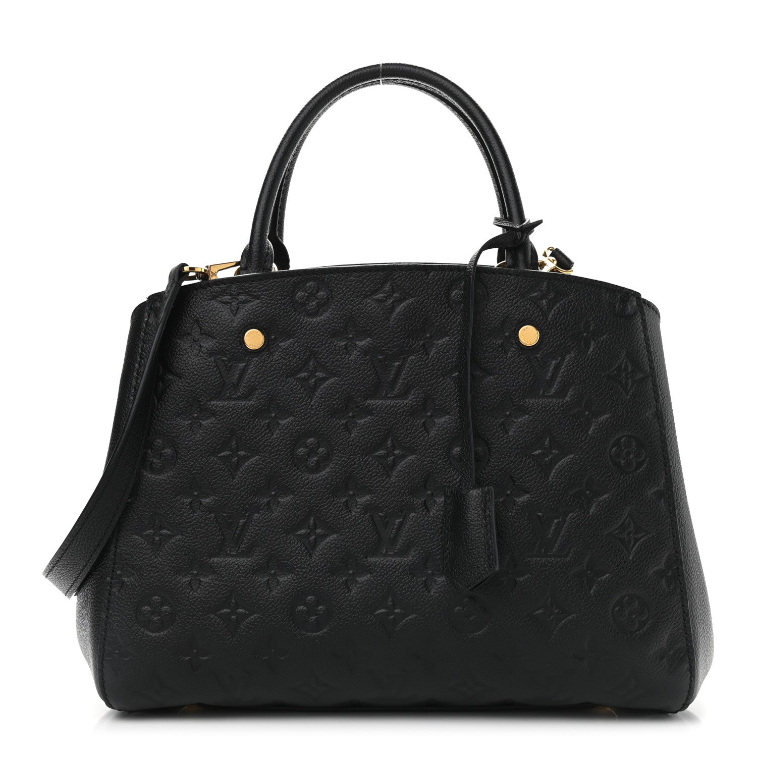 Louis Vuitton Empreinte Montaigne MM Black 1 of 10