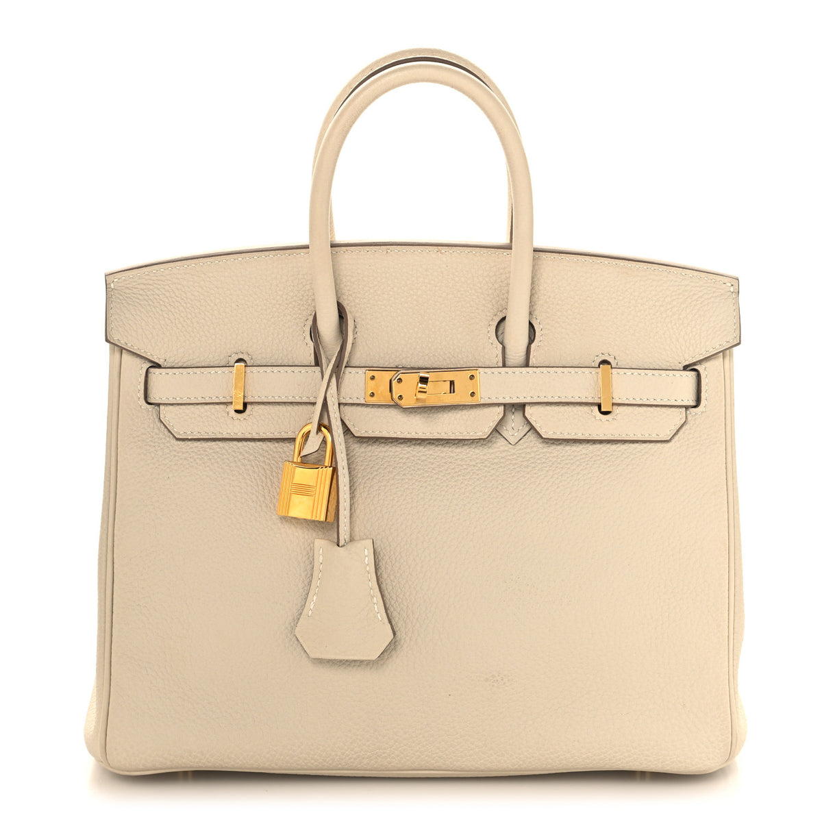 Hermes Togo Birkin 25 Craie 1 of 16