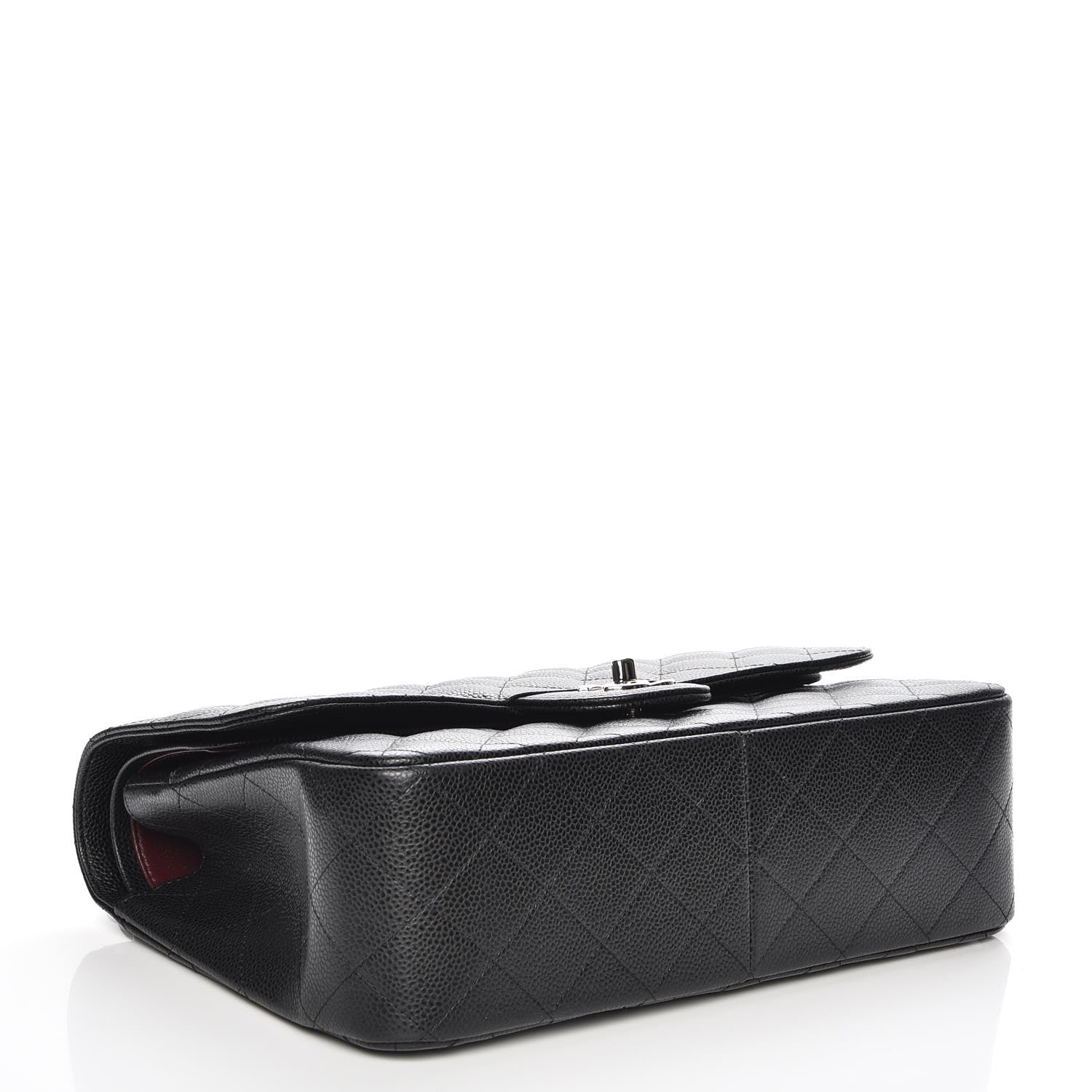 Chanel Caviar Quilted Jumbo Double Flap Black 4 of 8