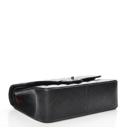 Chanel Caviar Quilted Jumbo Double Flap Black 4 of 8
