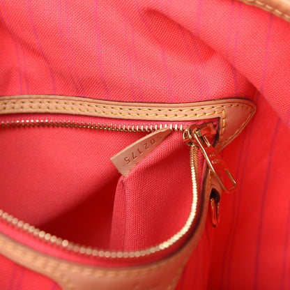 Louis Vuitton Damier Azur Delightful MM Pink 8 of 16