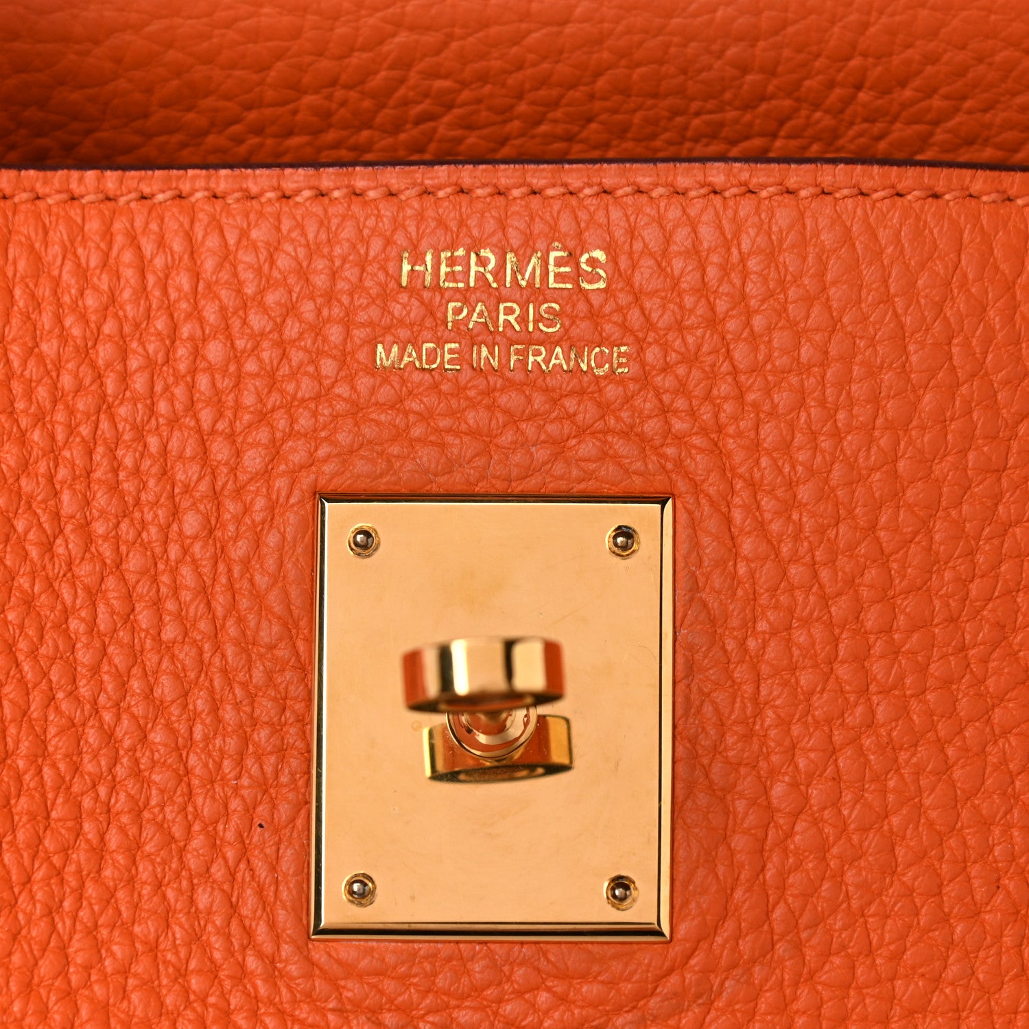 Hermes Togo Birkin 40 Orange 5 of 25