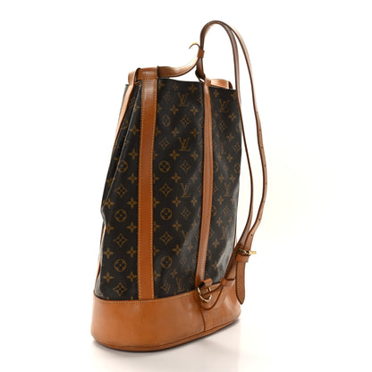 Louis Vuitton Monogram Randonnee GM Backpack 3 of 8