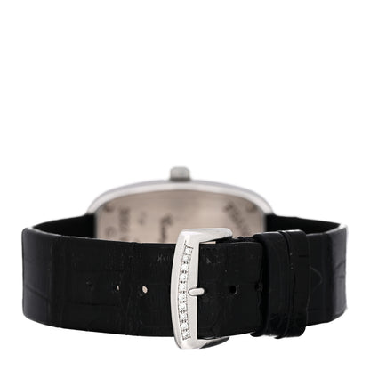 Franck Muller 18K White Gold Alligator Diamond Pave Galet 34mm Quartz Watch 3002 M QZ R D3 CD 3 of 5