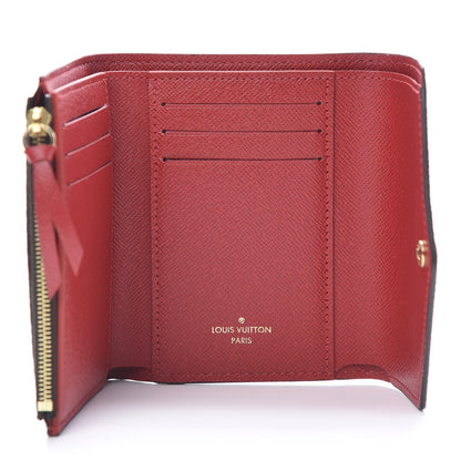 Louis Vuitton Damier Ebene Victorine Wallet Cherry 5 of 9