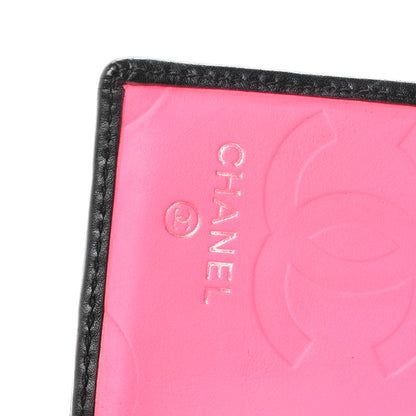 Chanel Lambskin Quilted Cambon Flap Wallet Black 6 of 8