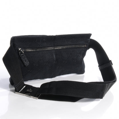 Gucci GG Monogram Double Pocket Belt Bag Black 3 of 9
