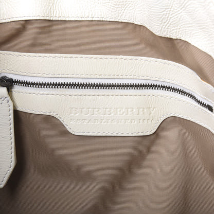 Burberry Patent Canvas Woven Nova Check Canterbury White 11 of 16
