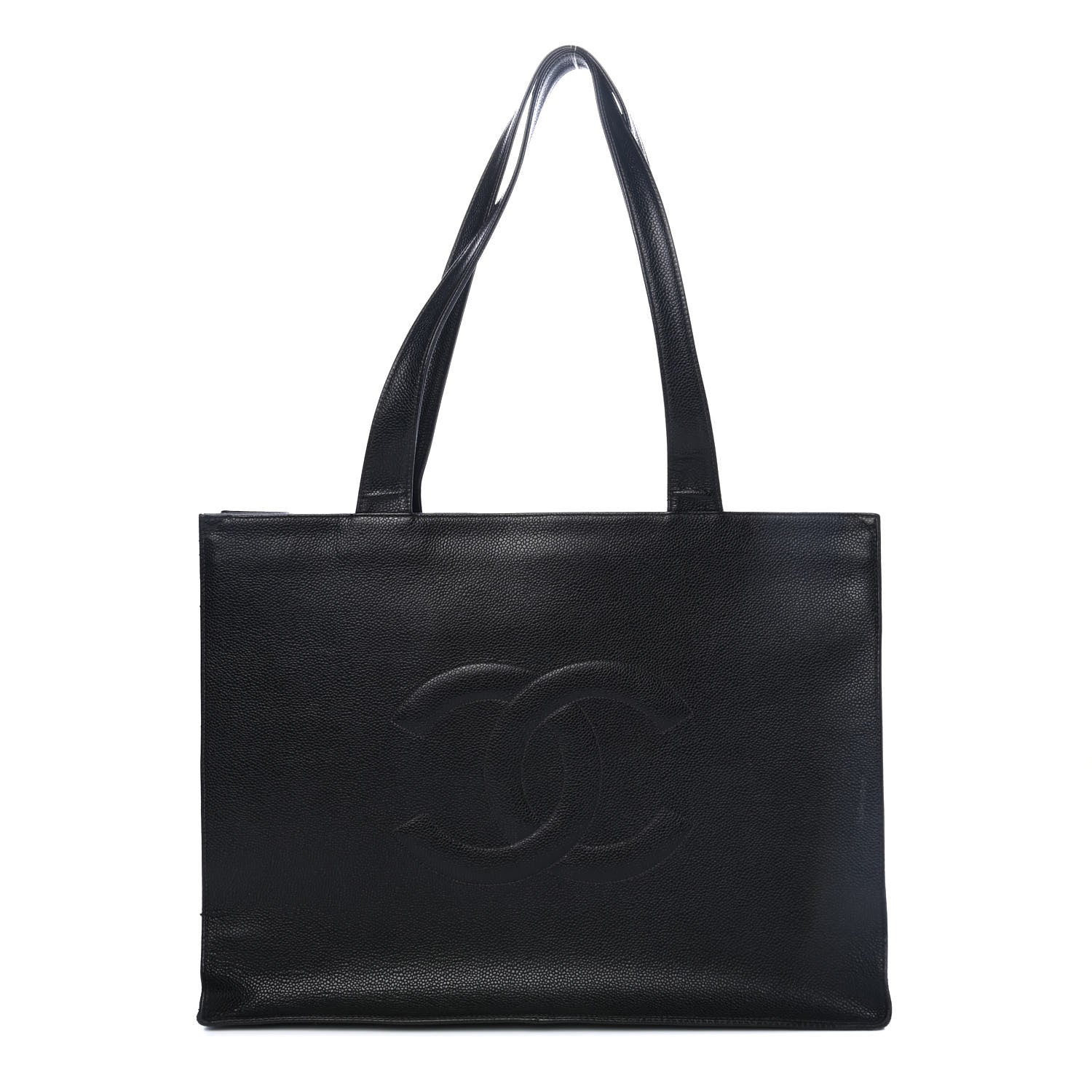 Chanel Caviar CC Tote Black 1 of 4