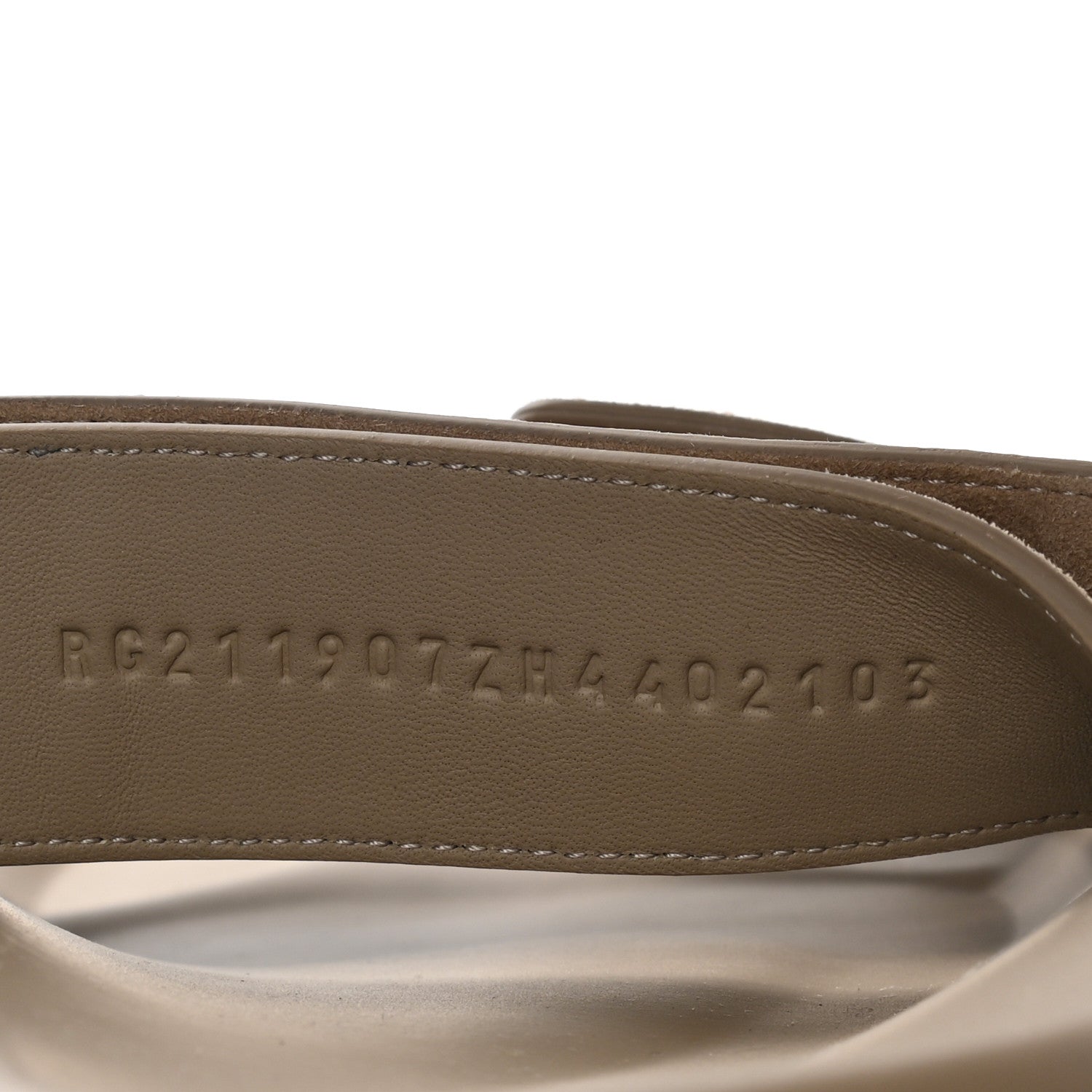 Hermes Suede Goatskin Mens Chypre Sandals 44 Vert Army 8 of 10
