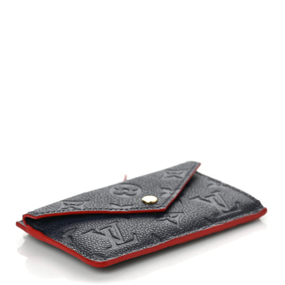 Louis Vuitton Empreinte Recto Verso Card Holder Marine Rouge 4 of 6