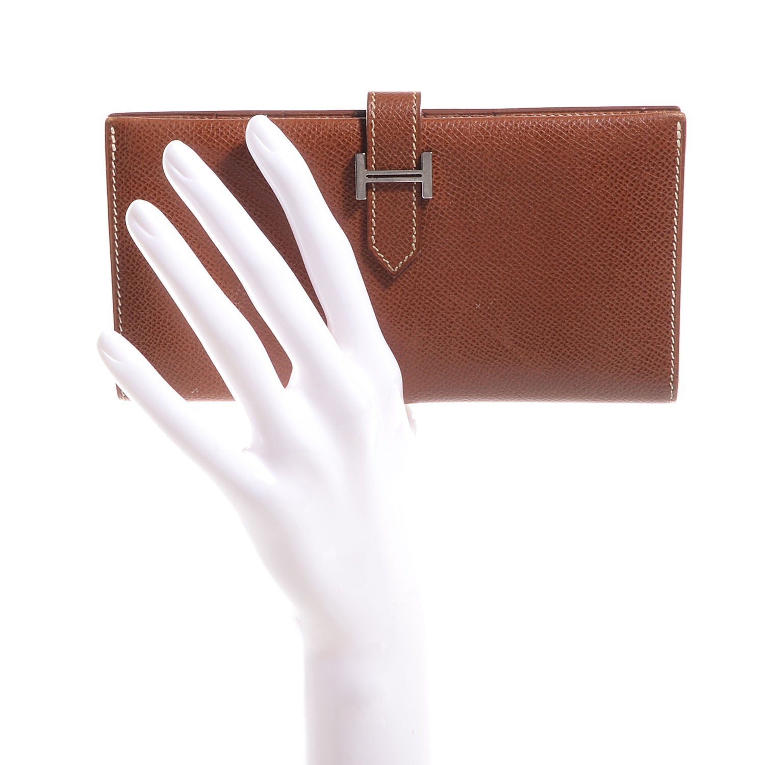 Hermes Epsom Bearn Wallet Gold 2 of 8