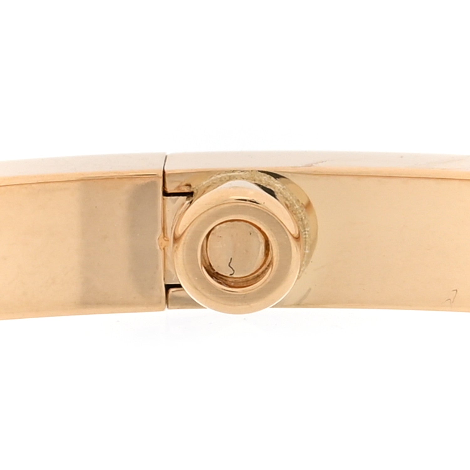 Cartier 18K Yellow Gold Small LOVE Bracelet 18 6 of 9