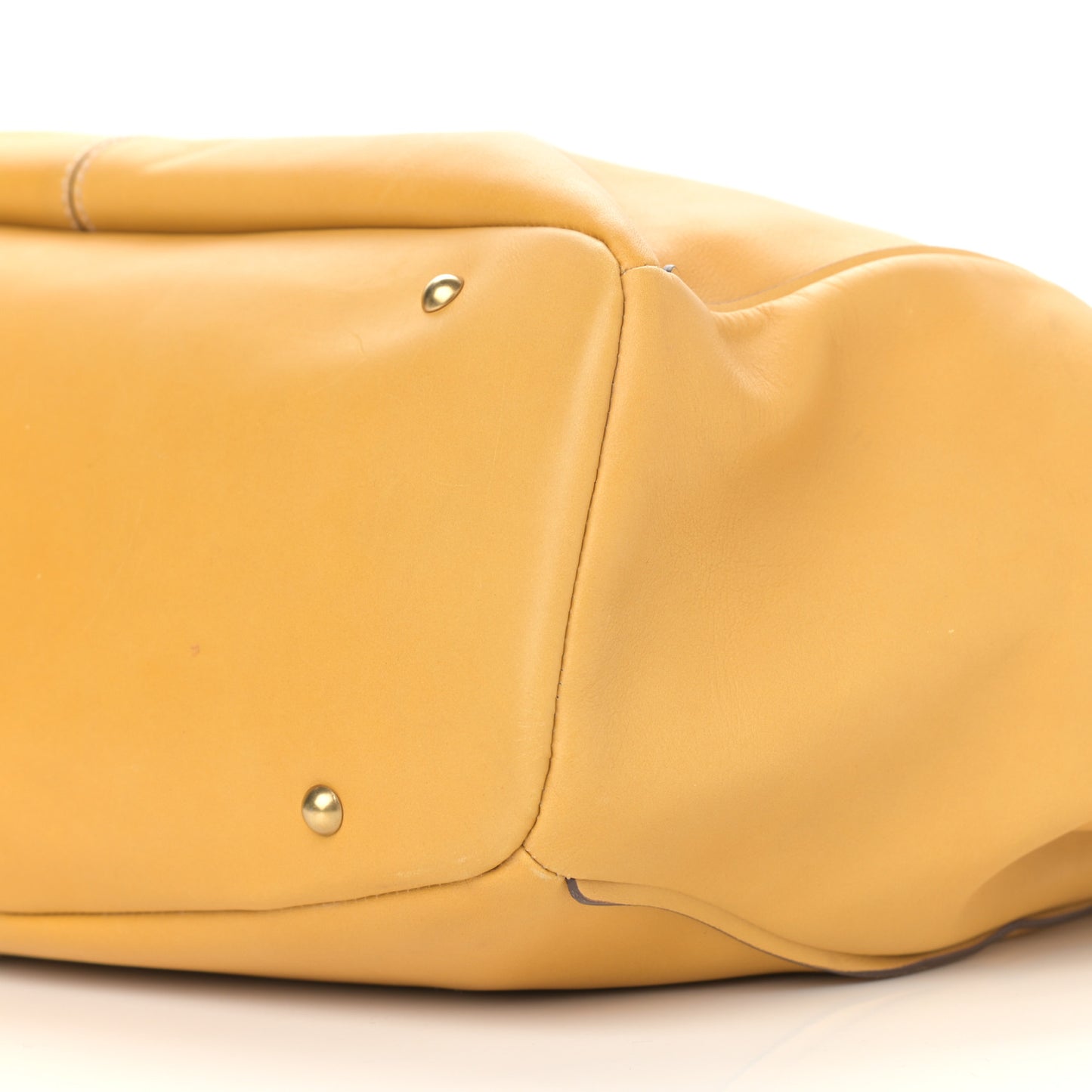 Calfskin Shoulder Bag Yellow