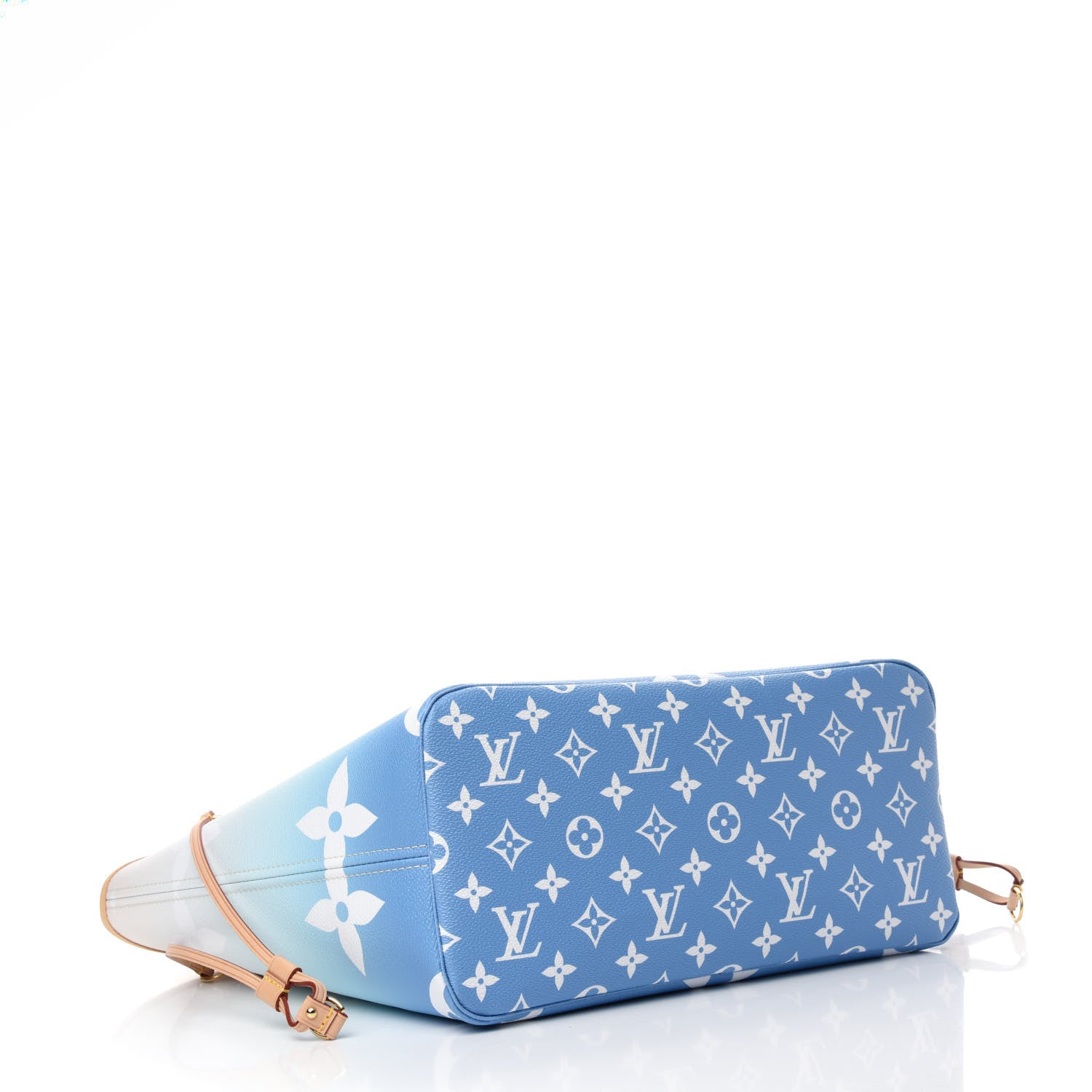 Louis Vuitton Monogram Giant By The Pool Neverfull MM Blue 5 of 11