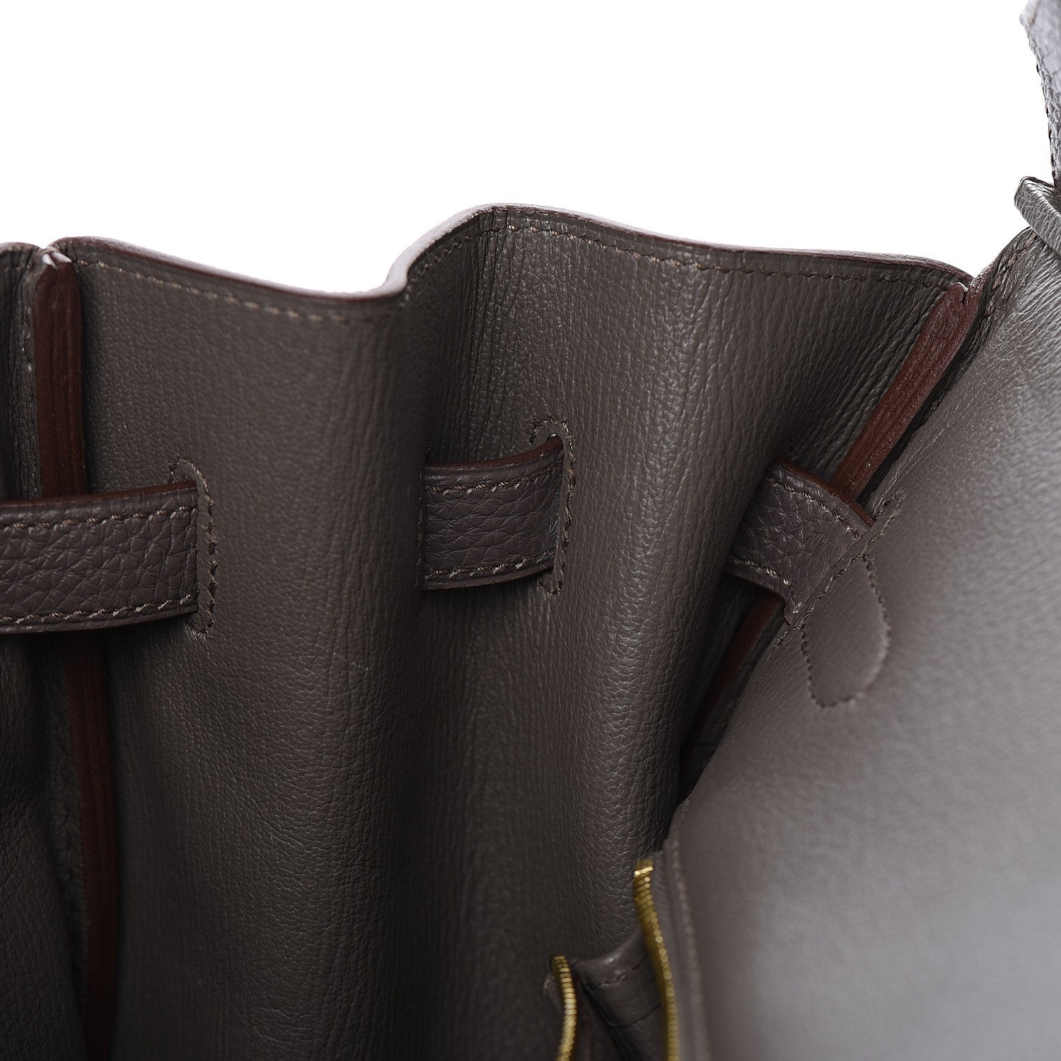 Hermes Togo Birkin 35 Etain 18 of 32