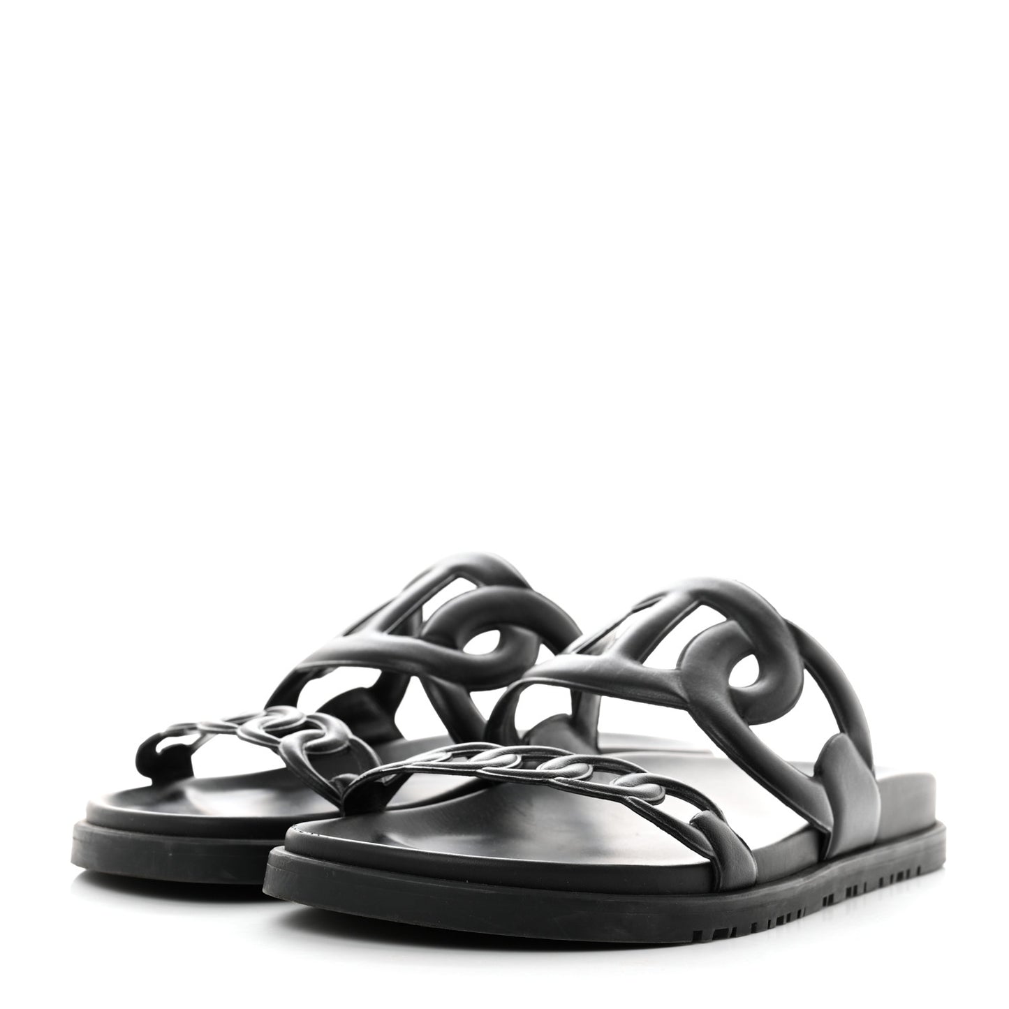 Nappa Extra Sandals 38.5 Black