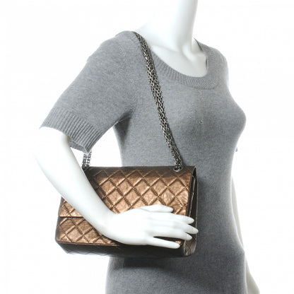 Chanel Aged Calfskin 2.55 Reissue 226 Flap Bronze 2 of 7