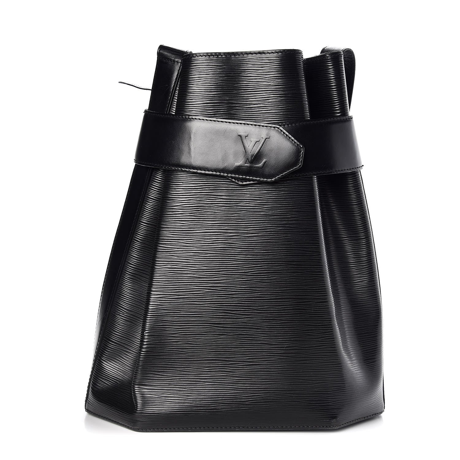 Louis Vuitton Epi Sac D'Epaule GM Black 1 of 10