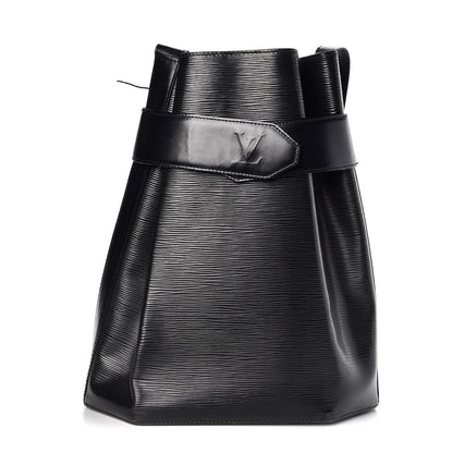 Louis Vuitton Epi Sac D'Epaule GM Black 1 of 10