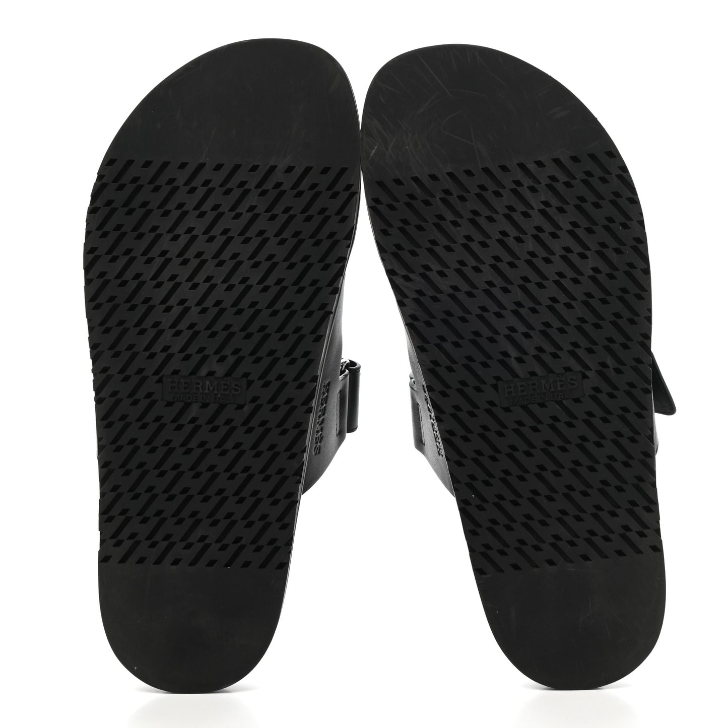 Calfskin Mens Chypre Sandals 43 Black