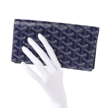 Goyard Goyardine Richelieu Wallet Navy 2 of 7