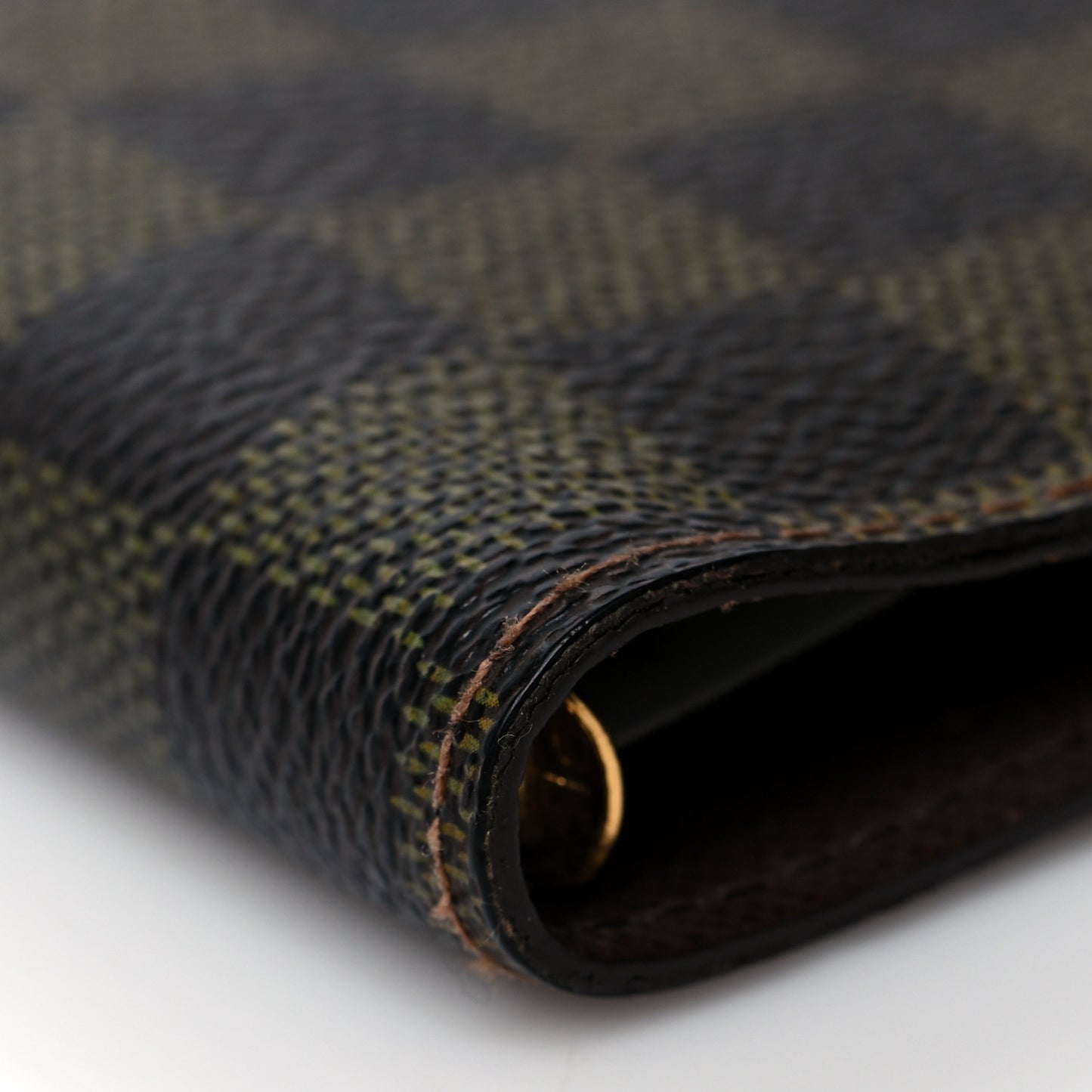 Damier Ebene Small Ring Agenda Cover