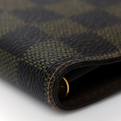 Louis Vuitton Damier Ebene Small Ring Agenda Cover 8 of 11