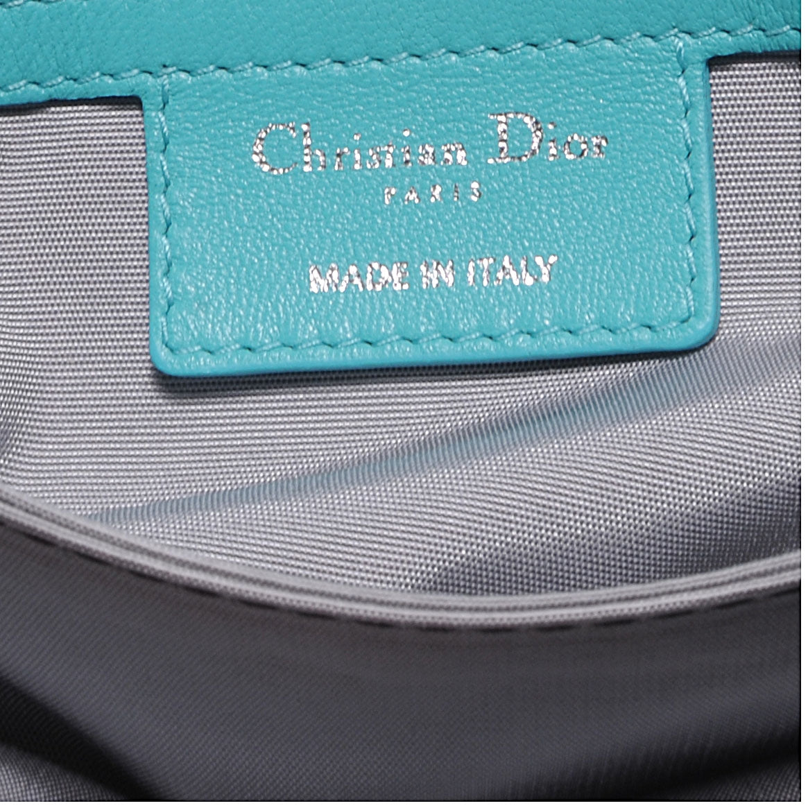 Lambskin Cannage New Lock Flap Bag Turquoise