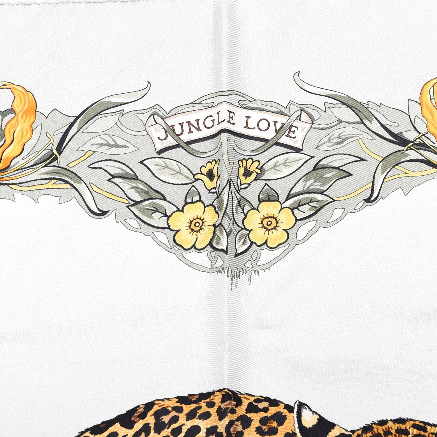 Hermes Silk Jungle Love Scarf 90 4 of 8