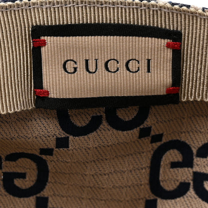 Gucci Monogram Ripstop Baseball Hat L Blue Beige 8 of 9