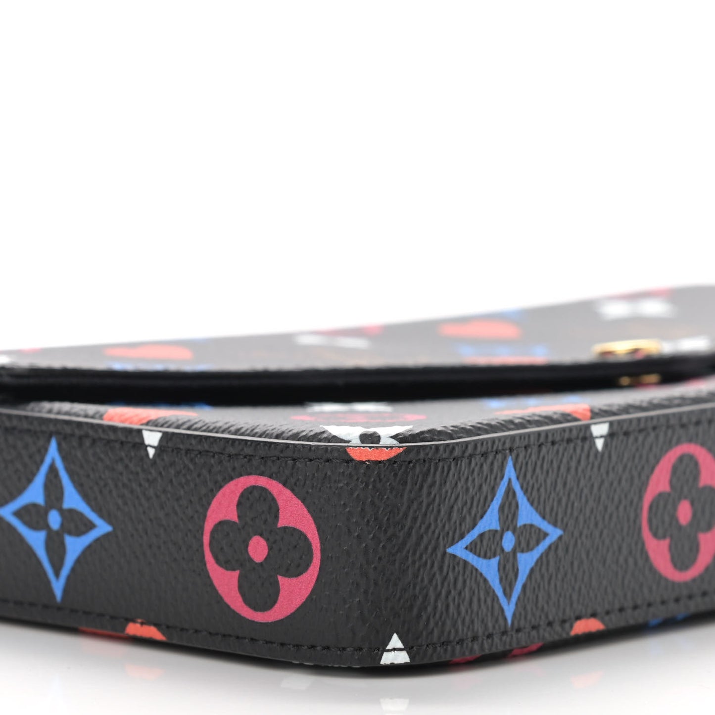 Game On Felicie Chain Wallet Black