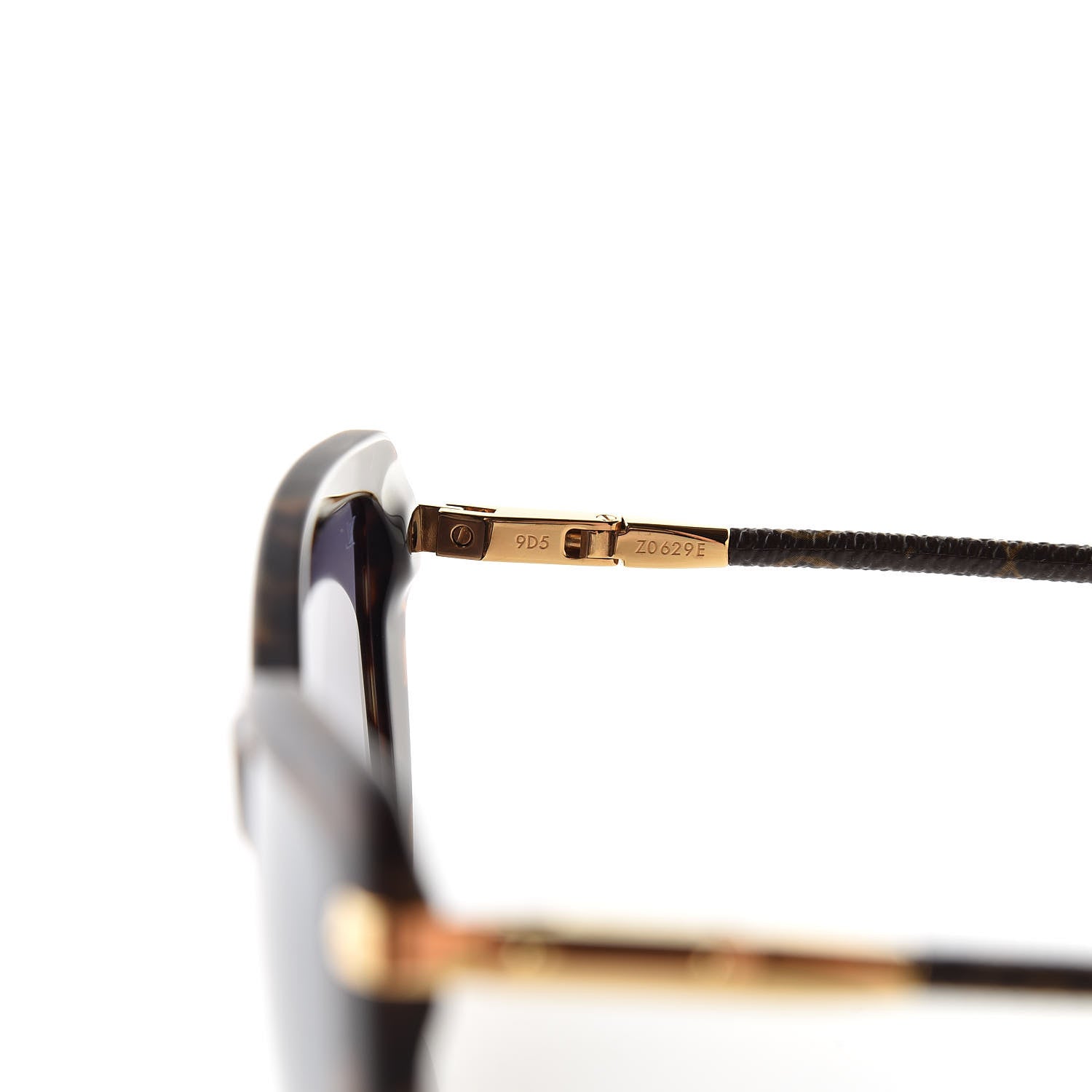 Louis Vuitton Monogram Charlotte Z0629W Sunglasses Dark Tortoise 6 of 9