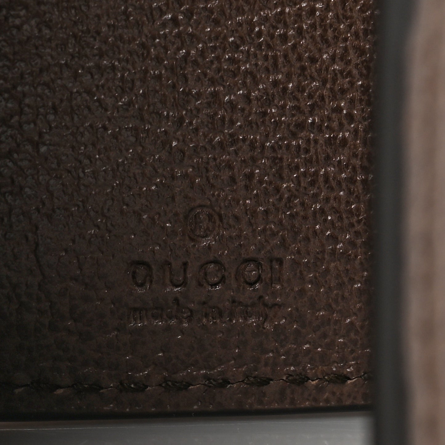 GG Supreme Monogram Web Ophidia Bi-Fold Wallet Beige New Acero
