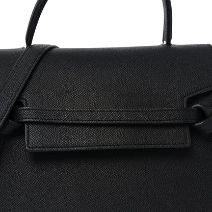 Celine Grained Calfskin Micro Belt Bag Black 8 of 10
