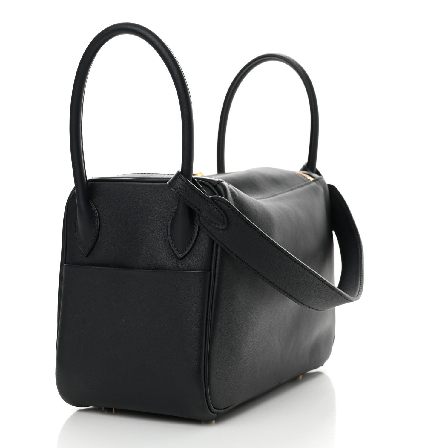 Hermes Swift Verso Lindy 26 Bleu Indigo Orange Poppy 3 of 12