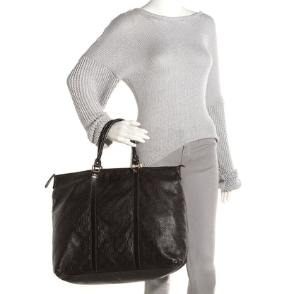 Gucci Guccissima Medium Joy Tote Bag Dark Brown 2 of 7