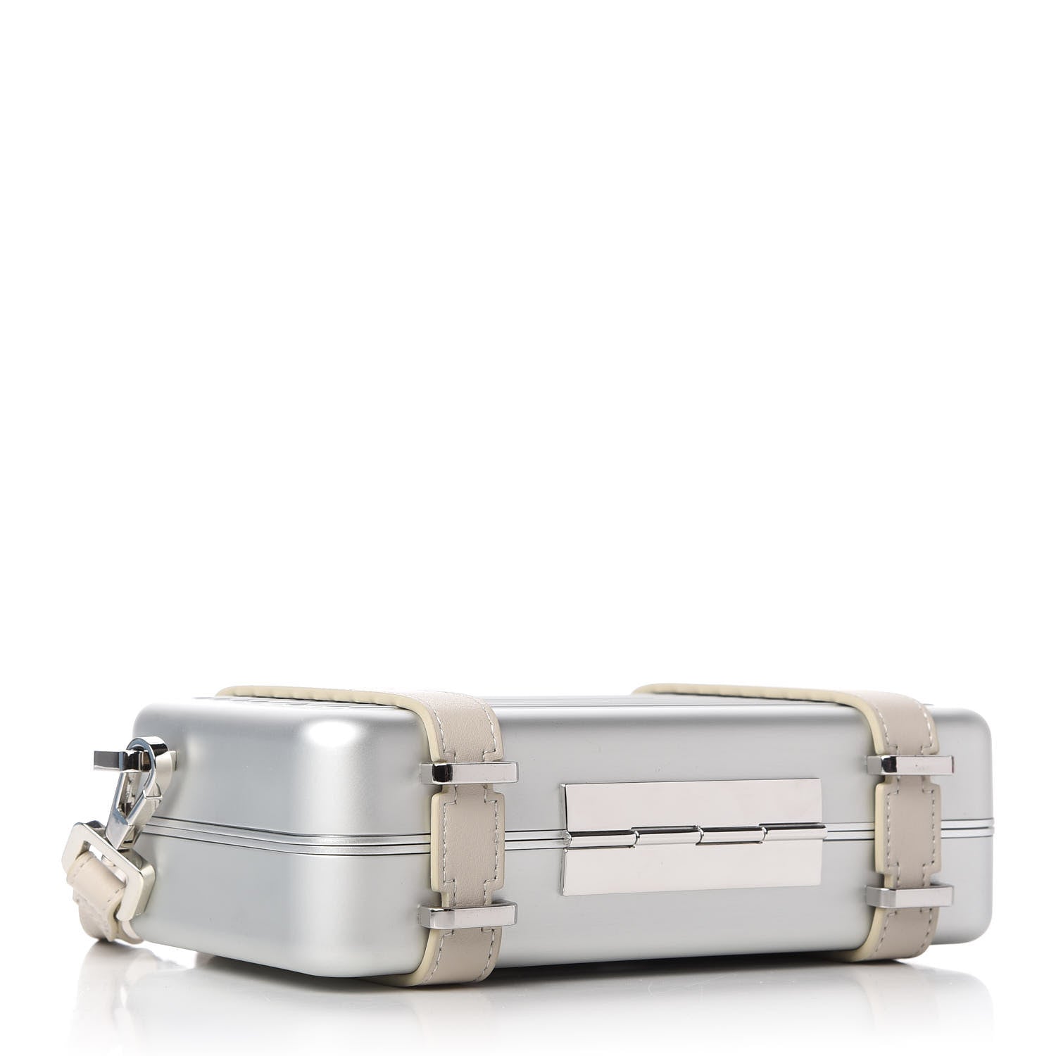 Christian Dior X RIMOWA Aluminum Personal Clutch On Strap Silver 4 of 11
