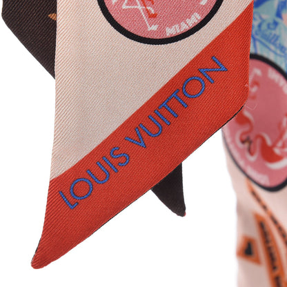 Louis Vuitton Silk Monogram World Tour Stickers BB Bandeau Nude 3 of 5