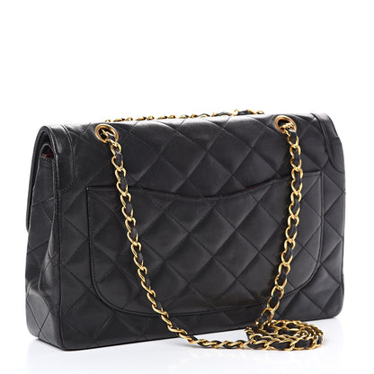 Chanel Lambskin Quilted Small Double Flap Black 2 of 20