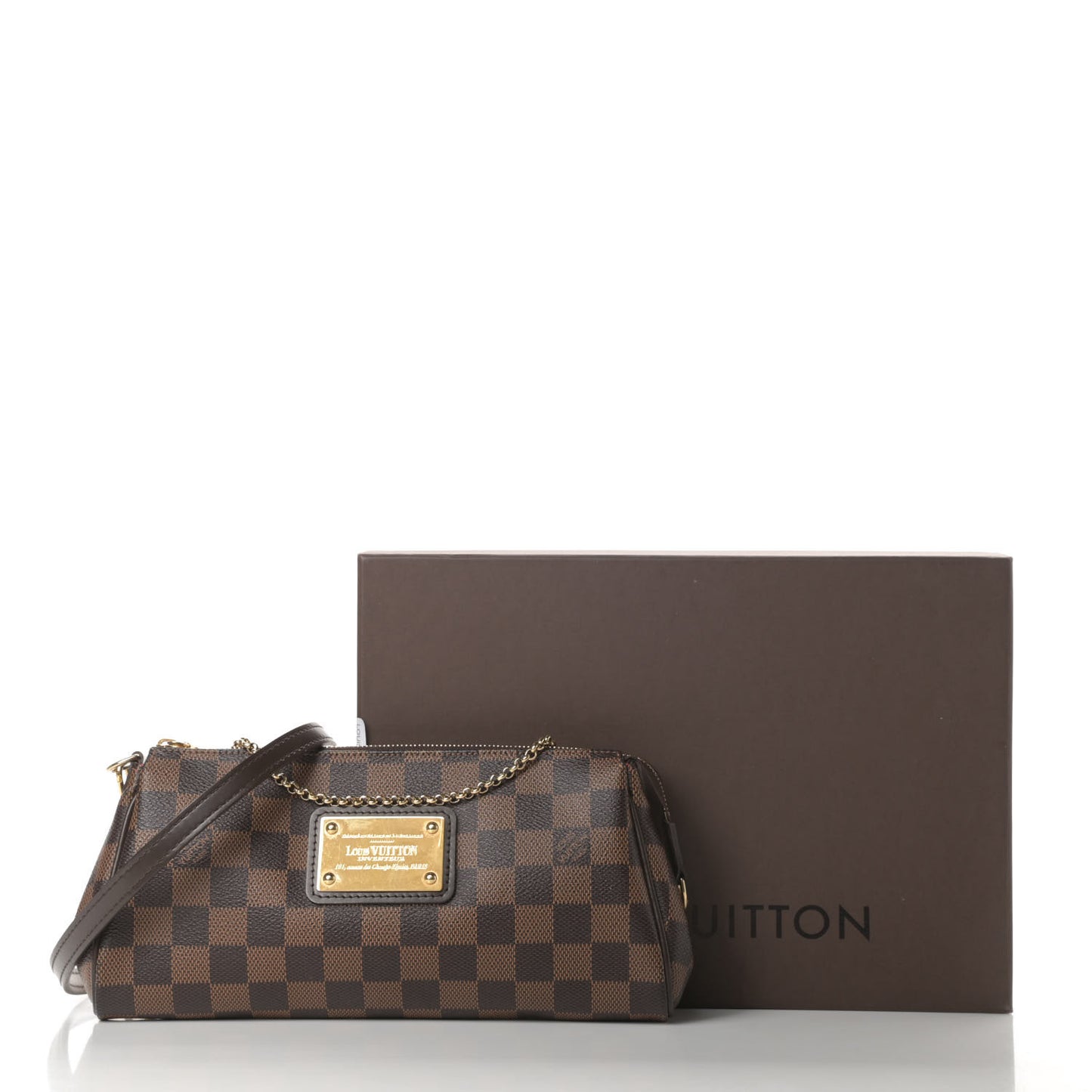 Damier Ebene Eva Clutch