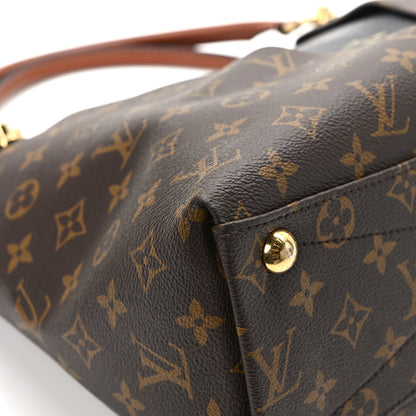 Louis Vuitton Monogram V Tote MM Black 11 of 14