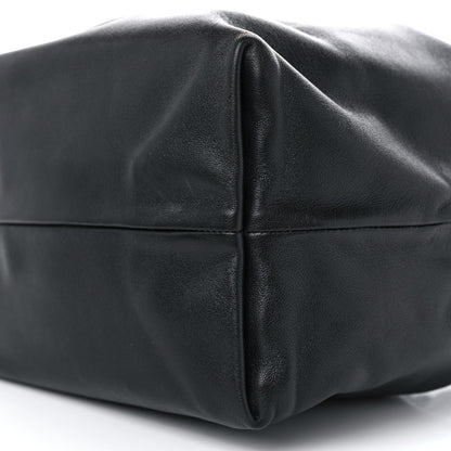 Valentino Garavani Nappa Vlogo Pouf Pouch Black 10 of 10