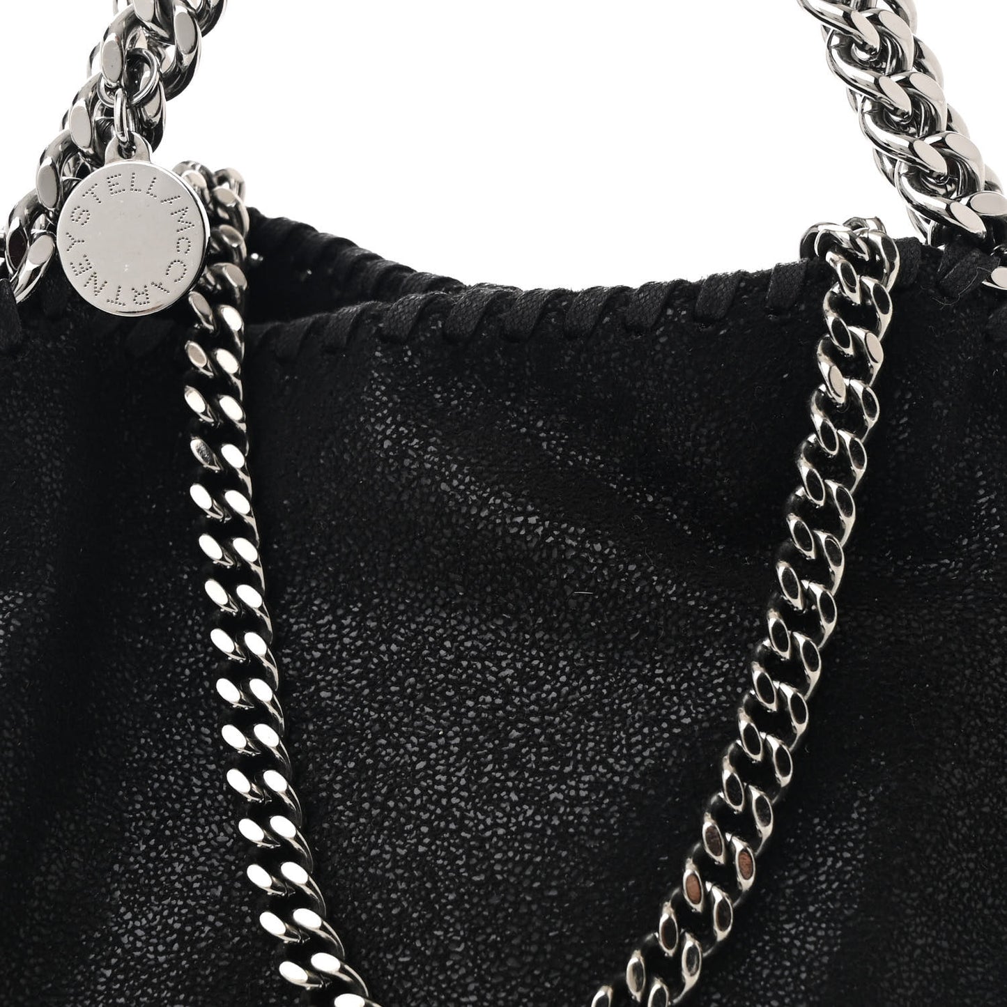 Shaggy Deer Mini Falabella Tote Black