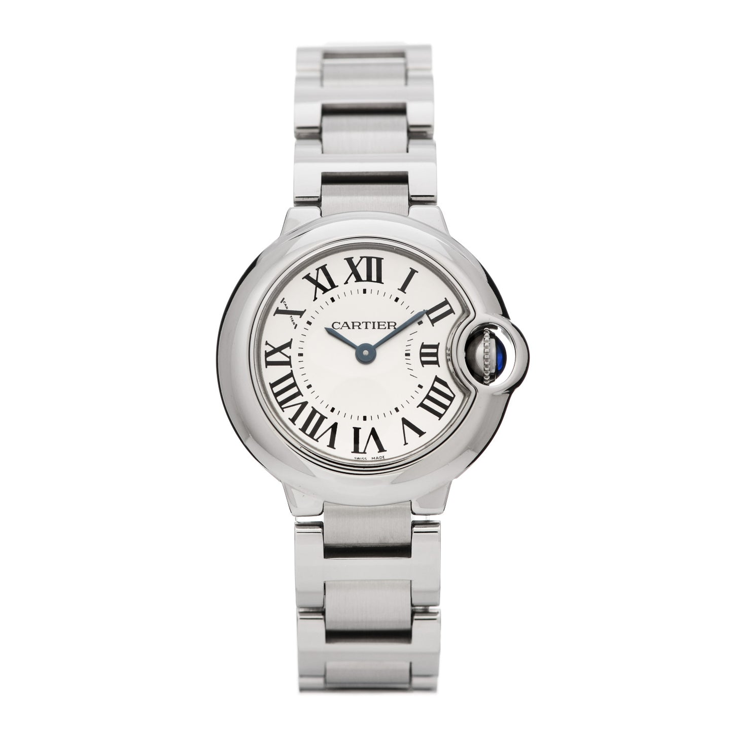 Stainless Steel 28mm Ballon Bleu De Cartier Quartz Watch
