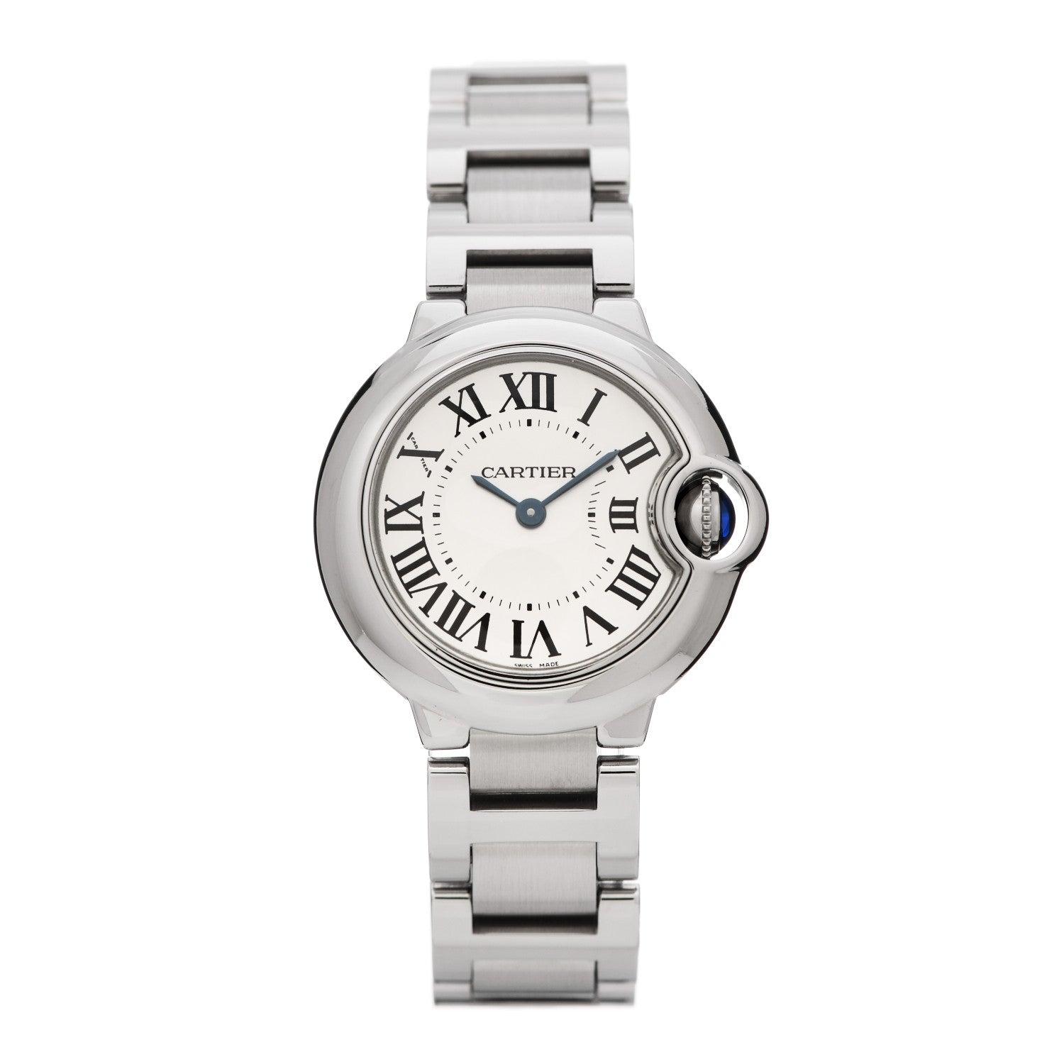 Cartier Stainless Steel 28mm Ballon Bleu De Cartier Quartz Watch 1 of 5