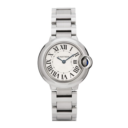 Cartier Stainless Steel 28mm Ballon Bleu De Cartier Quartz Watch 1 of 5