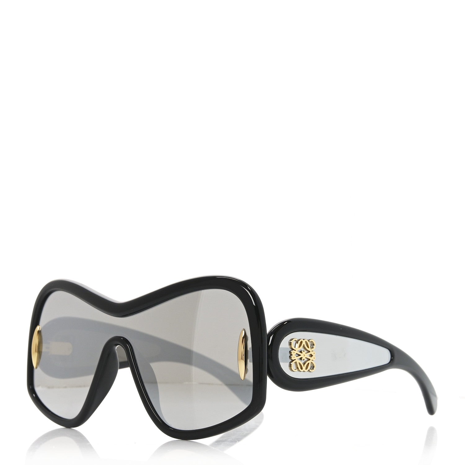 Loewe Acetate Mirror Mask Sunglasses LW40131I Black Smoke 1 of 7